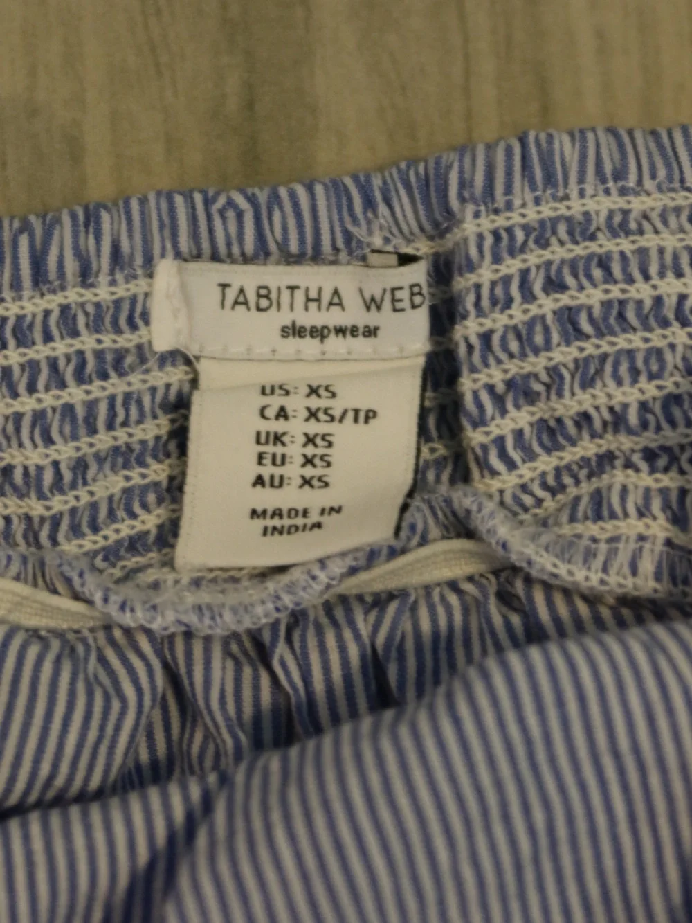 Pinapple Stripe Matching PJ Set